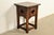Charles Limbert Stickley Brothers Style Antique Mission Oak Arts & Crafts Cutout Tabouret Side Table, Circa 1905 For Sale - Image 4 of 10