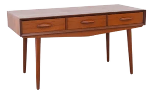 Danish Teak Sideboard with Three Drawers, 1960s