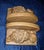 These reclining Neoclassical-style lion bookends—modeled after Antonio Canova's famous monument lions—feature a detailed...