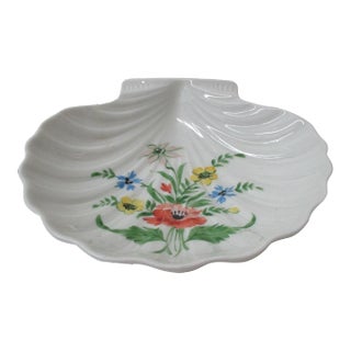 Petite Limoges French Porcelain Soap Dish For Sale