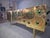 Black Italian Brass and Black Glass Sideboard with 24 Green Murano Glass Jewels from Justfurnituress SRL For Sale - Image 8 of 11