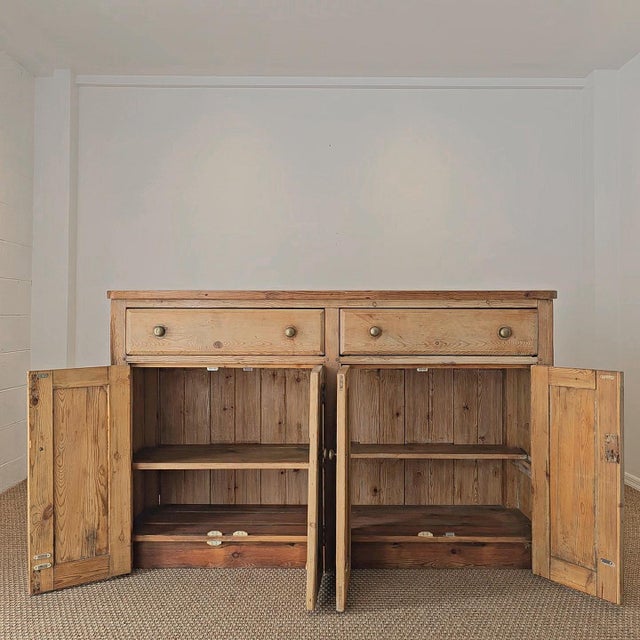 Dimensions: 21.5"D x 66.5"W x 42"H Interior Storage: Left Cabinet: Upper shelf: 16.25"D x 63.5"W x 14.75"H Lower...