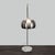 Modern Eq3 Adjustable Arc Floor Lamp With Marble Base For Sale - Image 3 of 7
