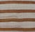 Traditional Mid 20th Century Vintage Turkish Kilim Rug With Horizontal Stripes in Brown and Cream For Sale - Image 3 of 11