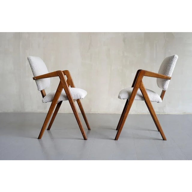 Mid-Century Modern Set of Vintage English Armchairs by Robin & Lucienne Day for Hille, 1950s For Sale - Image 3 of 13