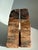Vintage MCM Pair of Petrified Wood Bookends Arizona Rainbow For Sale In Miami - Image 6 of 14