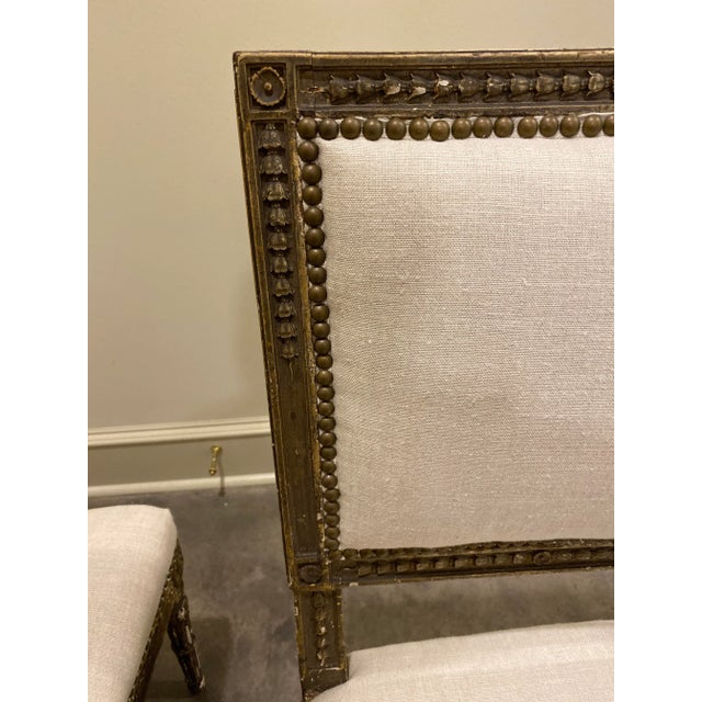 Italian Early 20th Century Antique Italian Accent Chairs - Pair For Sale - Image 3 of 8