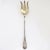 Antique Victorian sterling silver serving fork for relish. With monogram. MAKER Hennegen, Bates & Company (Baltimore, MD,...