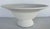 Modern Global Views Modern Matte White Strie Compote For Sale - Image 3 of 4