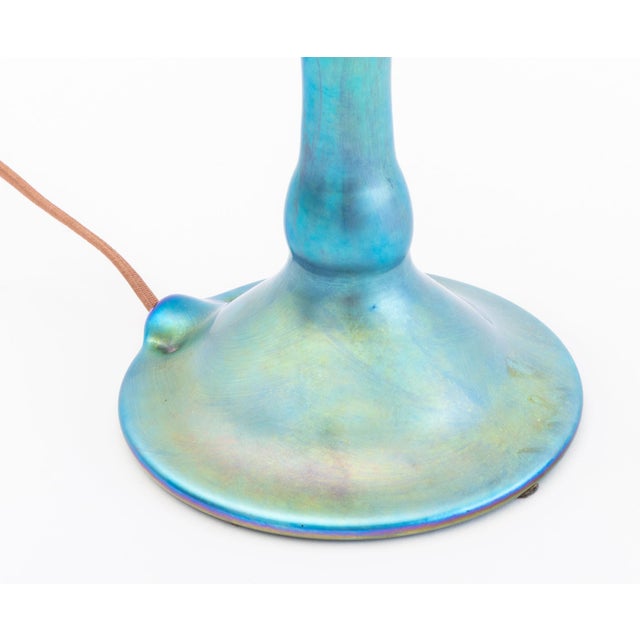 Lundberg Studios Lundberg Studios Art Glass Table Lamp Base For Sale - Image 4 of 9