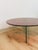 Glass Postmodern Confetti Round Coffee Table Sculptural Glass Legs Vintage Collectable For Sale - Image 7 of 9