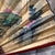 Large Decorative Asian Folding Fan Featuring a Hand-Painted Tiger For Sale - Image 9 of 15
