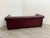 Oxblood Red Leather Chesterfield Sofa For Sale In Los Angeles - Image 6 of 11
