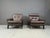 Set of Leather Armchairs, Denmark, 1960s For Sale - Image 14 of 15