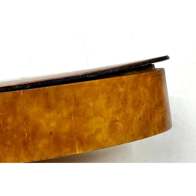 19th Century Three Horn, Silver and Wood Trinket or Snuff Boxes For Sale - Image 17 of 18