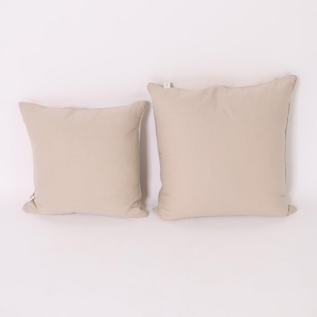 Botanical Down Filled Linen Throw Pillow For Sale - Image 4 of 5