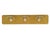 Wall Coat Rack in Mustard-Colored Wool and Nickel Plated Metal by Sergio Mazza for Artemide, 1960s For Sale - Image 6 of 11