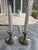 Mid 20th Century Pair of Vintage Weighted Sterling Silver Candlesticks | Reeded Bases | 3” Tall For Sale - Image 5 of 6