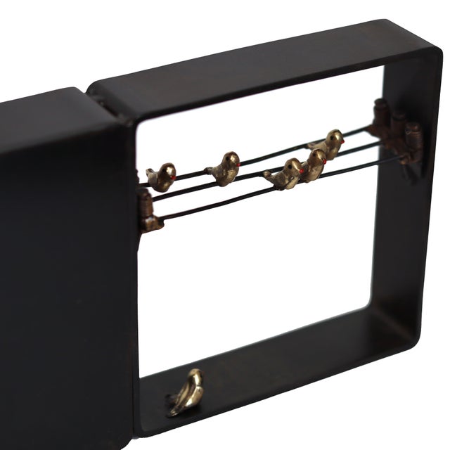 True to Oneself 3 - Limited Edition Contemporary Bronze and Iron Sculpture For Sale - Image 4 of 9