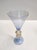 Octagonal Tipetto Goblet in Light Blue Murano Glass, Italy, 2000s For Sale - Image 4 of 10