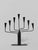 Mid-Century Black Metal and Copper Candelabra by Gunnar Ander for Ystad Metall, 1960s For Sale - Image 6 of 6