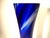 Italian Blue Handmade Glass Vase by Lino, 1980s For Sale - Image 6 of 10