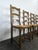 Chairs with Straw Seats, Set of 4 For Sale - Image 3 of 8