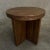 Not Yet Made - Made To Order Custom Made Reclaimed Elm Wood Side Table With X Base For Sale - Image 5 of 12