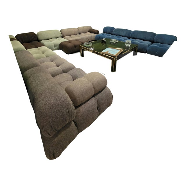 Camaleonda 13-Module Sofa by Mario Bellini for B&B, 1970s, Set of 13 For Sale