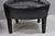 Vintage Mid Century Modern Low Black Barrel Back Lounge Club Chairs - A Pair For Sale - Image 9 of 18