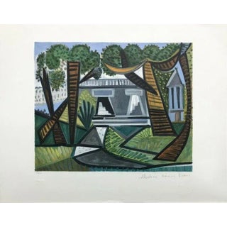 1980s Pablo Picasso Estate Lithograph For Sale