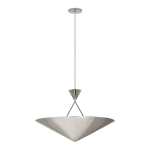 Paloma Contreras for Visual Comfort Signature Orsay Medium Chandelier in Polished Nickel