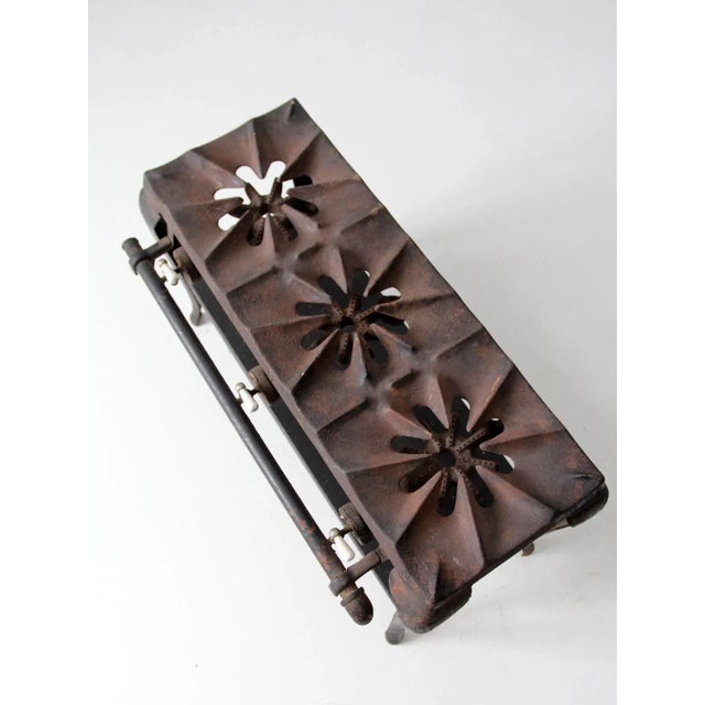 Early 20th Century Antique Cast Iron Stove For Sale - Image 5 of 13