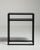 Black Early 21st Century Poland Black Wood Side Table For Sale - Image 8 of 15