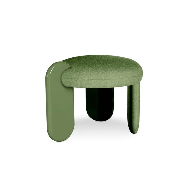 Glazy stool by royal stranger dimensions: width 68.5cm, height 50cm, depth 60cm materials: solid wood frame, foam,...