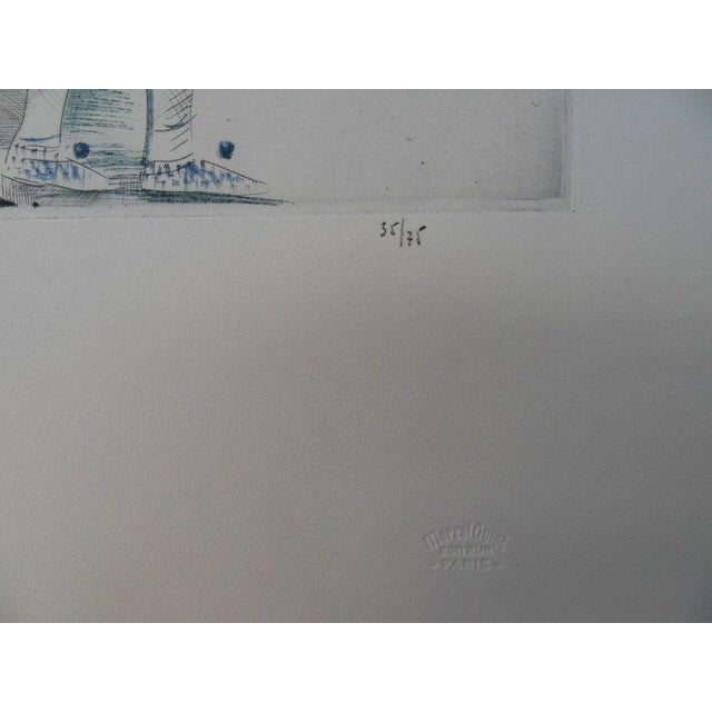 Mily Possoz, Young Girls Out for a Walk, Etching For Sale - Image 7 of 8