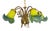 French Brass Pate De Verre Glass Five Light Chandelier, 1950s For Sale