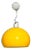 Yellow Pendant Lamp by iGuzzini, Italy, 1970s For Sale