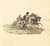 An original early 19th-century watercolour painting, J.C., The Flight of Bonaparte from the Battle of Krasnoi, Russia.This...
