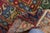 Brick Red Radiant Colorful Indian Vintage Room Size Rug For Sale - Image 8 of 18