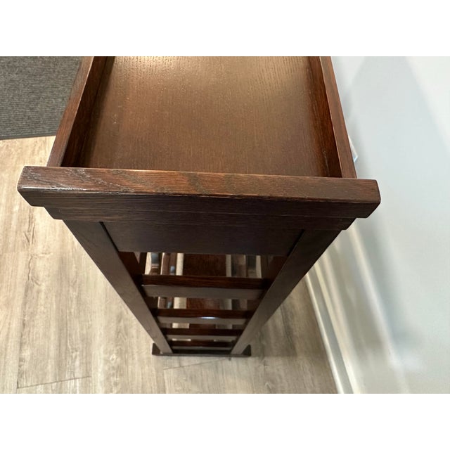 Wood Stickley Wine Rack For Sale - Image 7 of 12