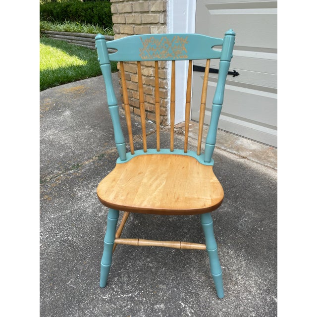 Mid 20th Century Mid-Century, Maple Windsor Chair For Sale - Image 13 of 13
