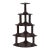 Large Folk Art Spool Corner Shelf From the 1930s For Sale