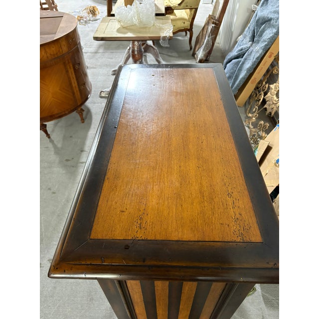 French Atelier De La Madeleine French Inspired Two Over Three Chest of Drawers, 20th Century For Sale - Image 3 of 10