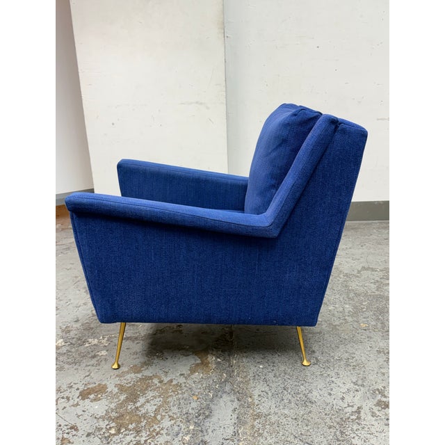 West Elm West Elm Carlo Mid Century Arm Chair For Sale - Image 4 of 12