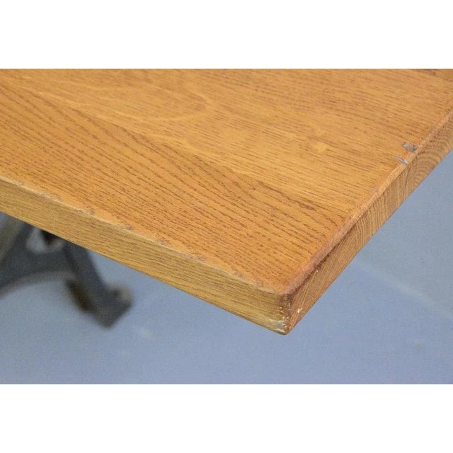 Large Industrial Table from Woods & Co, 1910s For Sale - Image 4 of 13