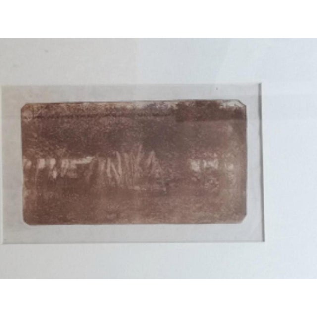 Giovanni Fattori Garden Corner Etching Dimensions: 10 x 17 cm This piece is attributed to the mentioned designer/maker. It...