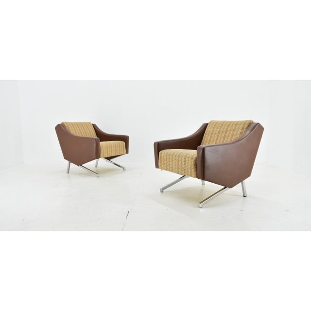 Set of Italian Armchairs, 1960s For Sale - Image 10 of 15