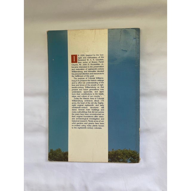 This Vintage Historical Booklet was published in 1985 by the Colonial Williamsburg Foundation. Consisting of 169 pages, it...