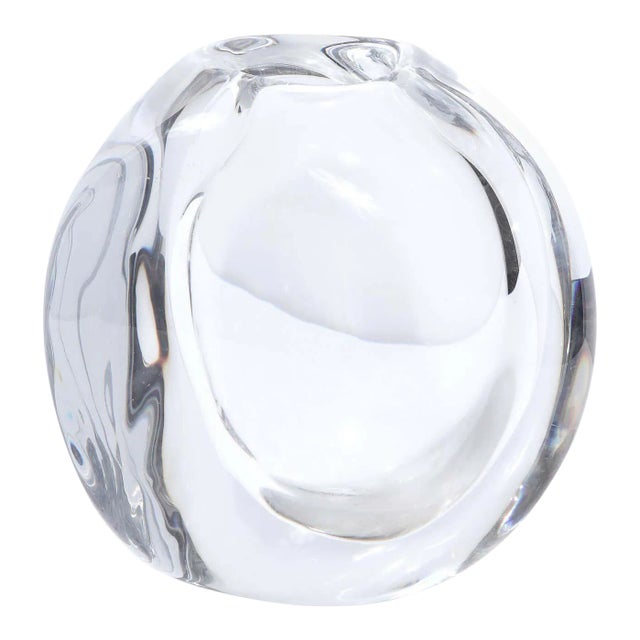 Swedish Mid-Century Modern Göran Wärff for Kosta Boda Translucent Glass Vase For Sale